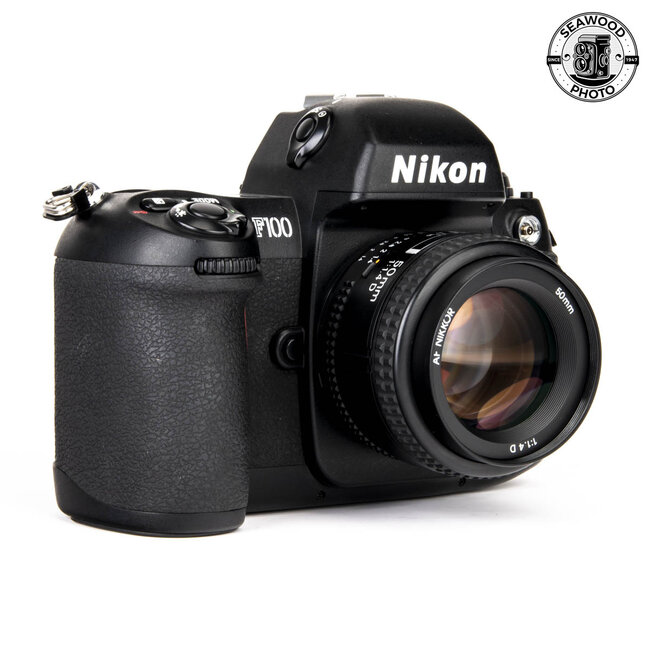 Nikon F100 35mm SLR w/ Nikkor 50mm f/1.4 D GOOD