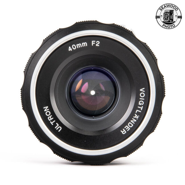 Voigtlander Ultron 40mm f/2 Nikon F EXCELLENT