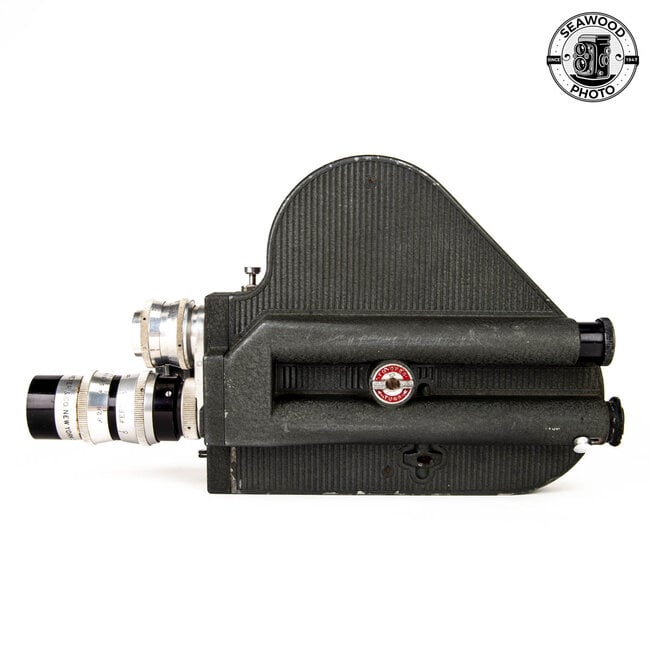 Pathe Super 16 Cine Camera w/ 3 Lenses AS-IS