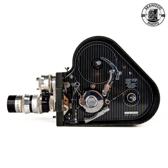 Pathe Super 16 Cine Camera w/ 3 Lenses AS-IS