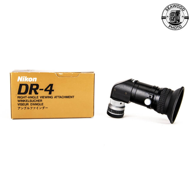 Nikon DR-4 Right-Angle Viewing Attachment LIKE NEW
