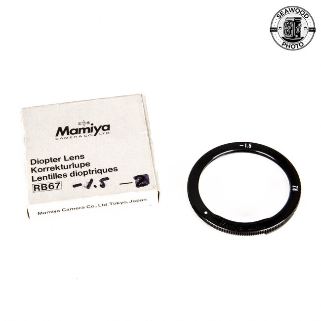 Mamiya RZ67, RB67  -1.5 Diopter EXCELLENT
