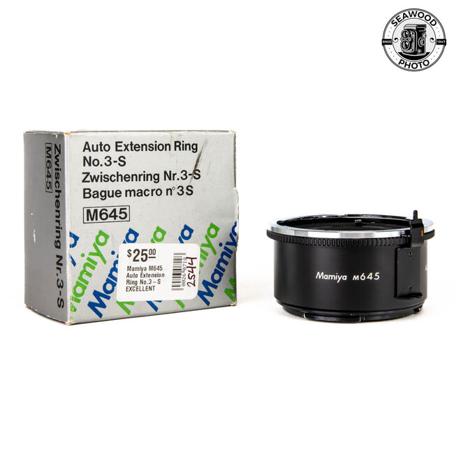 Mamiya M645 Auto Extension Ring No.3-S EXCELLENT