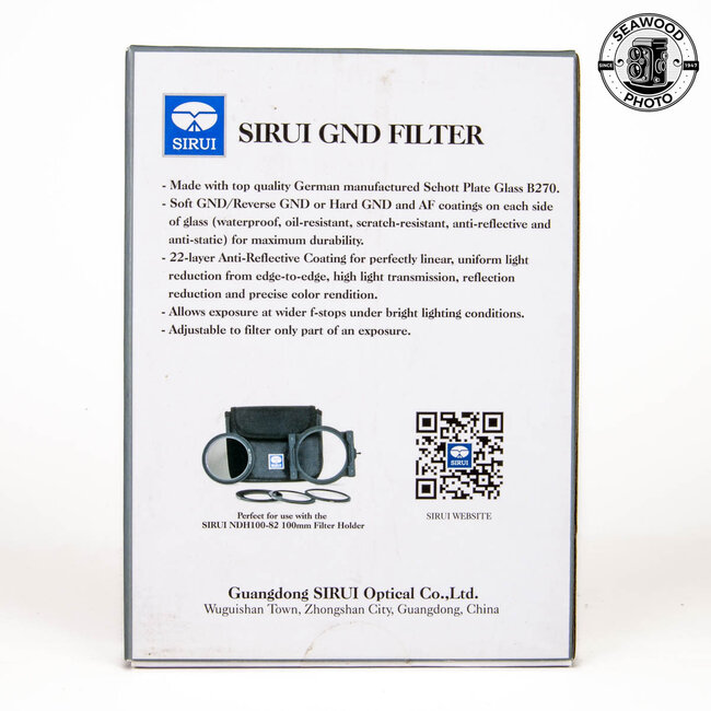 Sirui 100mm x 150mm Reverse GND 1.2 Filter (4-Stop Gradual ND)