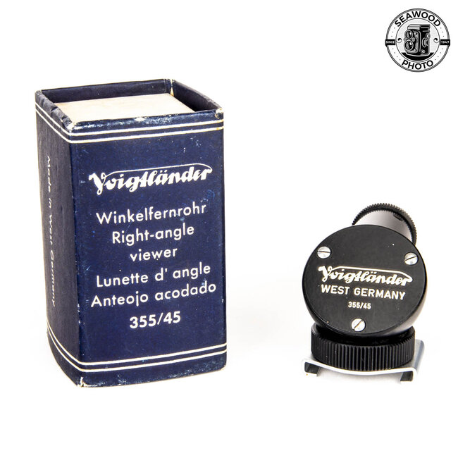 Voigtlander Winkelfernrohr Right Angle Viewer 355/45 for Bessamatic EXCELLENT