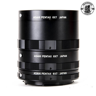 Pentax Pentax 6x7 Extension Tube Set #1,2,3 EXCELLENT