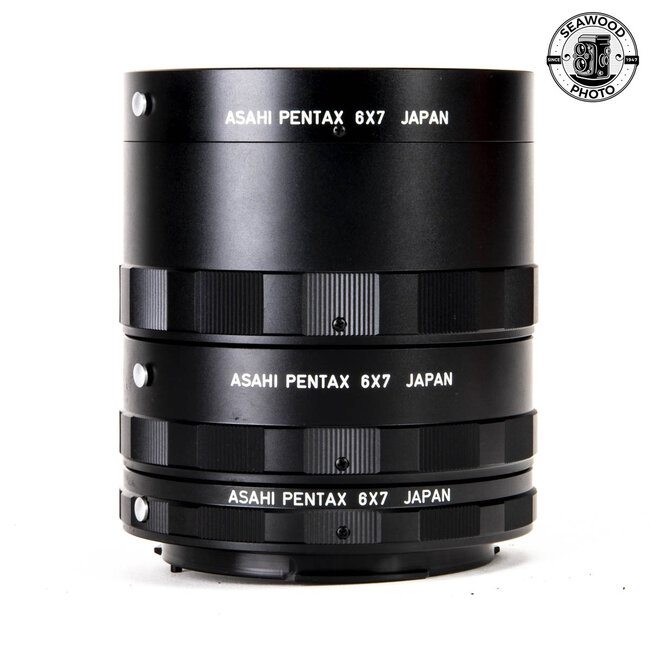 Pentax 6x7 Extension Tube Set #1,2,3 EXCELLENT