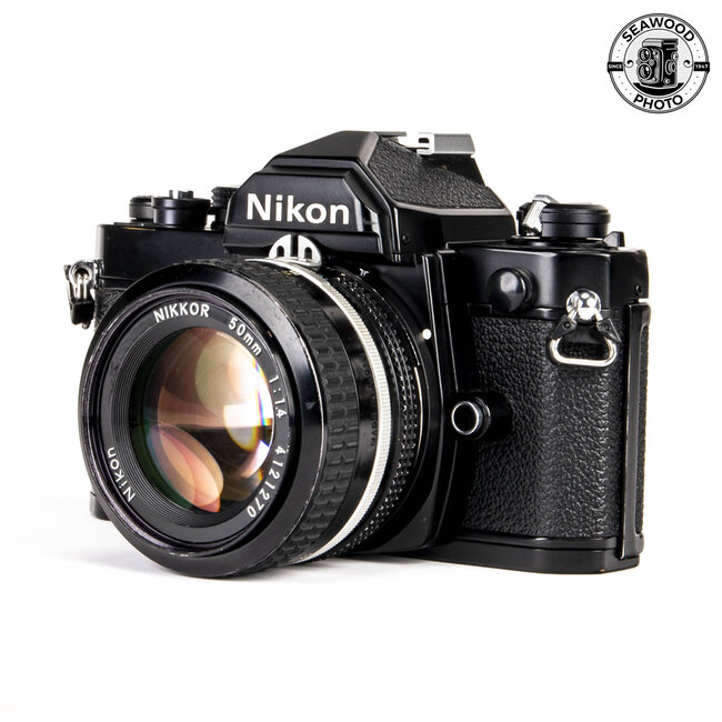 Nikon FM Black w/ Nikkor 50mm f/1.4 Ai GOOD+
