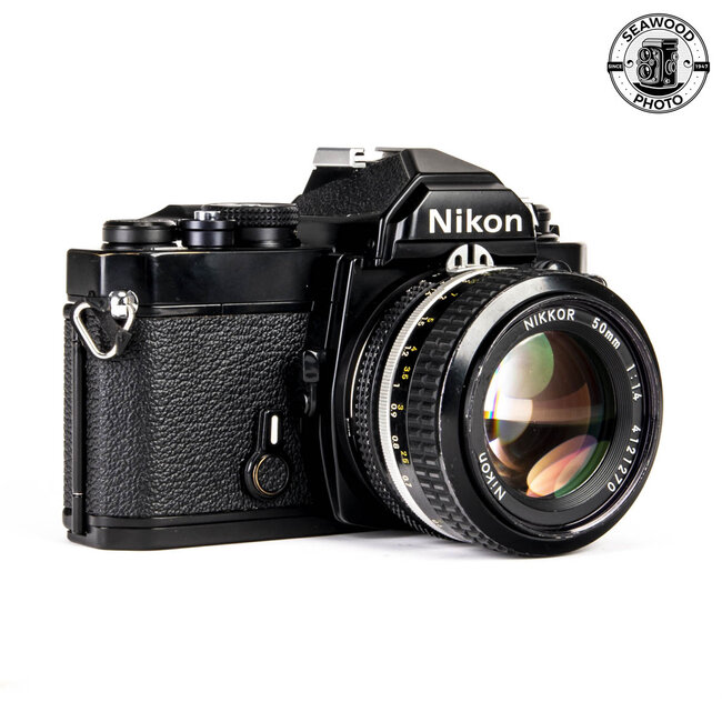 Nikon FM Black w/ Nikkor 50mm f/1.4 Ai GOOD+