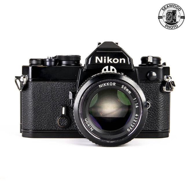 Nikon FM Black w/ Nikkor 50mm f/1.4 Ai GOOD+