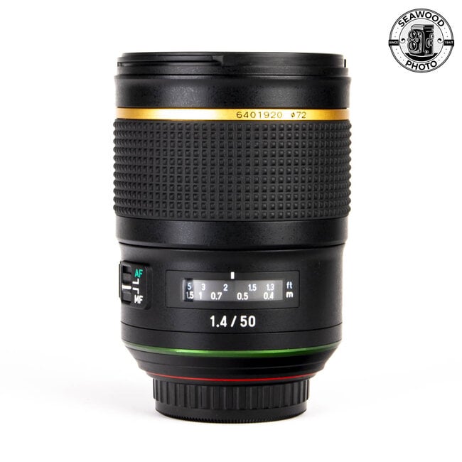 Pentax HD DFA+ 50mm f1.4 AW EXCELLENT