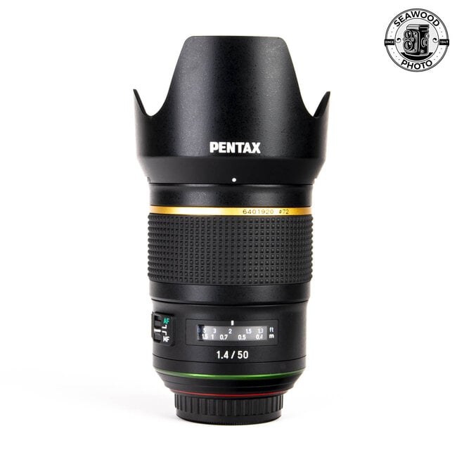 Pentax HD DFA+ 50mm f1.4 AW EXCELLENT