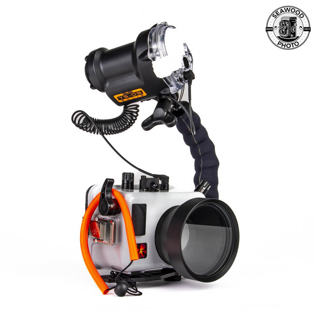 Ikelite 6116.18 Underwater  Case for Sony RX100 MK 7 w/Sea&Sea YS-03 Strobe EXCELLENT