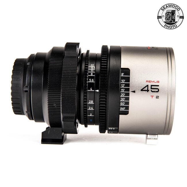 Blazar Remus 45mm T2 1.5x Anamorphic PL mount w/ E adapter EXCELLENT