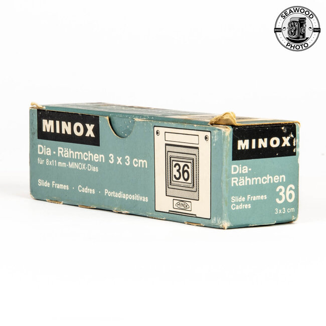 MINOX Dia 3x3 cm Slide Frames - 36 Count  EXCELLENT