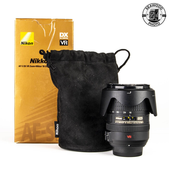 Nikon AF-S 18-200mm f3.5-5.6G IF-ED DX LIKE NEW