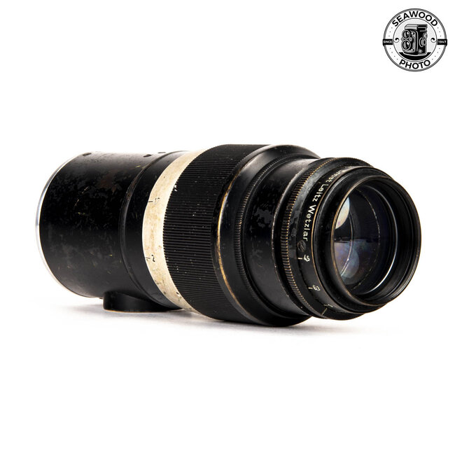 Leica 135mm f/4.5 Hektor Black M39 AS-IS