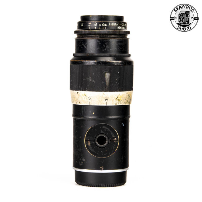 Leica 135mm f/4.5 Hektor Black M39 AS-IS