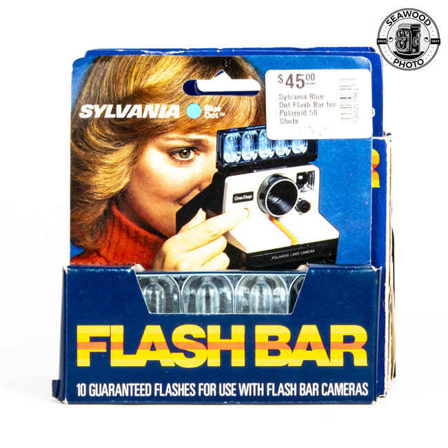 Sylvania Blue Dot Flash Bar for Polaroid 50 Shots