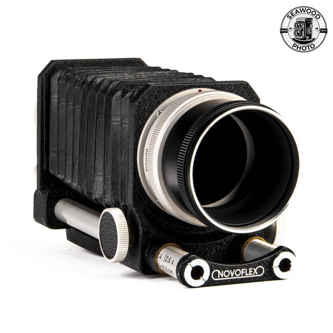 Novoflex Exakta Mount Bellows with Leica M39 and Pentax M42 Adapters EXCELLENT