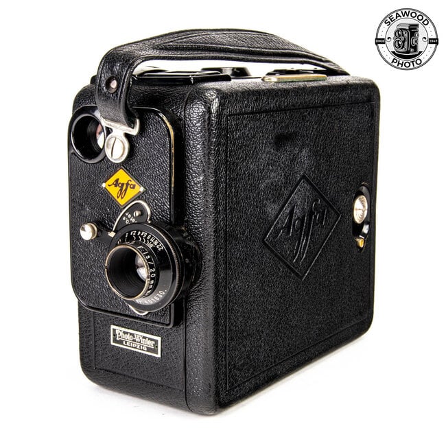 Agfa Movex 16-12  Movie Camera w/20mm f/1.5 Symmetar GOOD