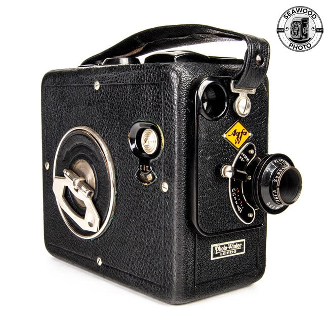 Agfa Movex 16-12  Movie Camera w/20mm f/1.5 Symmetar GOOD