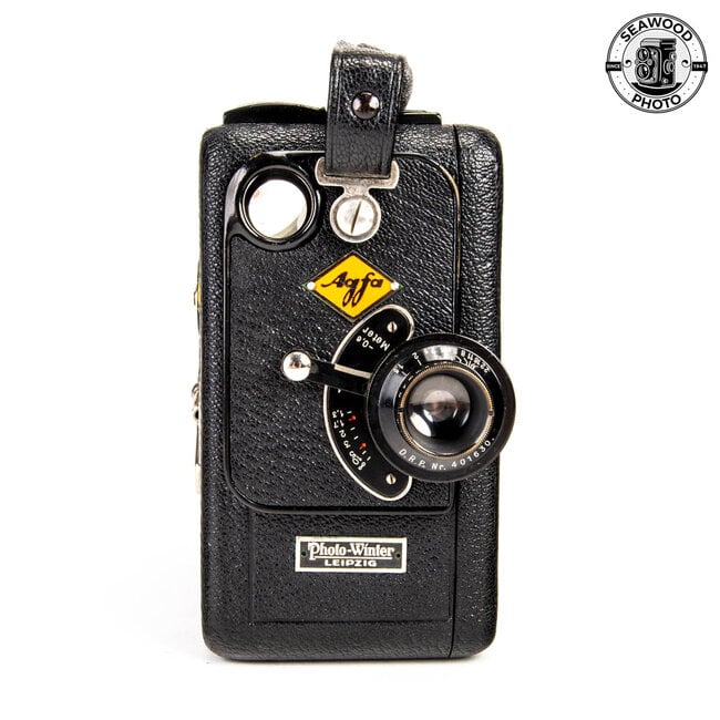 Agfa Movex 16-12  Movie Camera w/20mm f/1.5 Symmetar GOOD