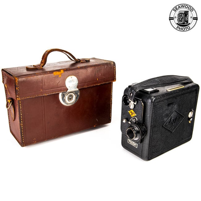 Agfa Movex 16-12  Movie Camera w/20mm f/1.5 Symmetar GOOD