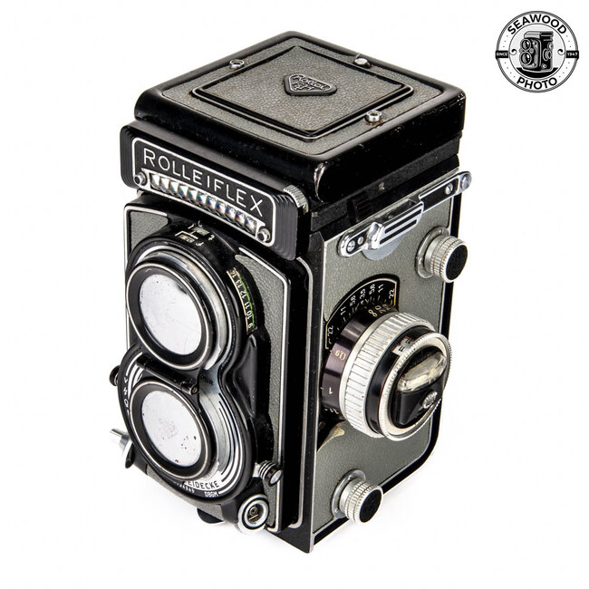 Rolleiflex T Grey w/Zeiss 75mm f/3.5 Tessar GOOD