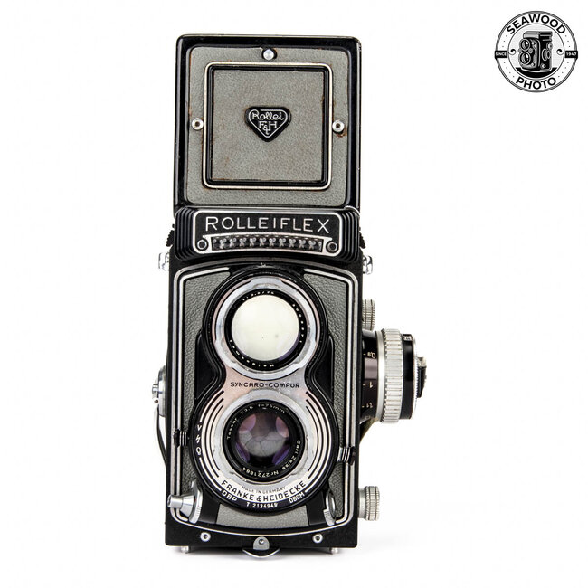 Rolleiflex T Grey w/Zeiss 75mm f/3.5 Tessar GOOD
