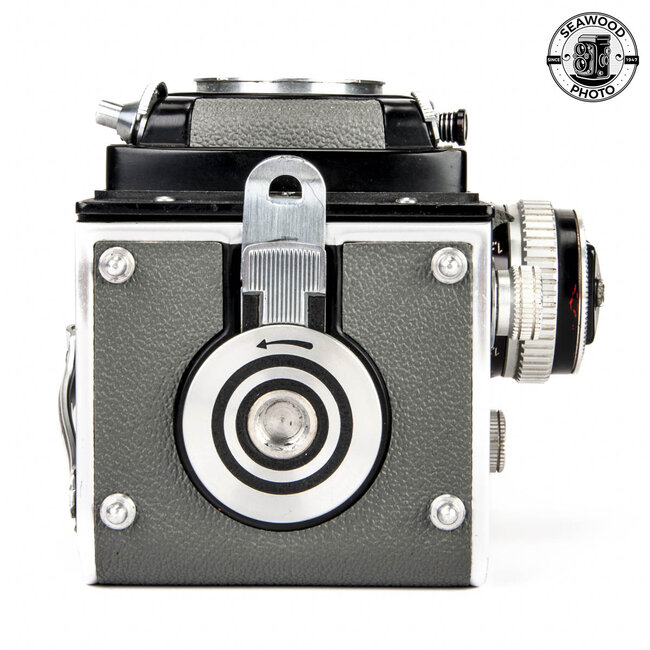 Rolleiflex T Grey w/Zeiss 75mm f/3.5 Tessar GOOD