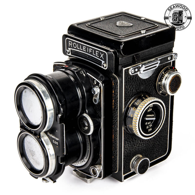 Rolleiflex Tele-Rollei w/Zeiss 135mm f/4 Sonnar Lens GOOD