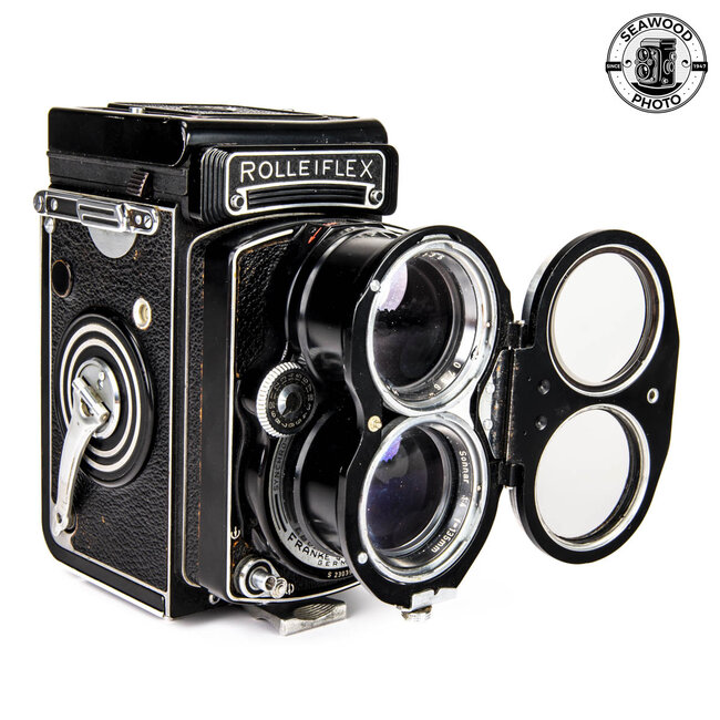 Rolleiflex Tele-Rollei w/Zeiss 135mm f/4 Sonnar Lens GOOD