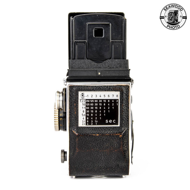 Rolleiflex Tele-Rollei w/Zeiss 135mm f/4 Sonnar Lens GOOD