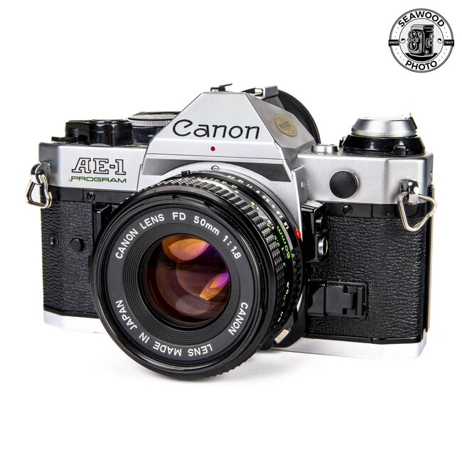 Canon AE-1 Program w/ 50mm f1.8 GOOD+