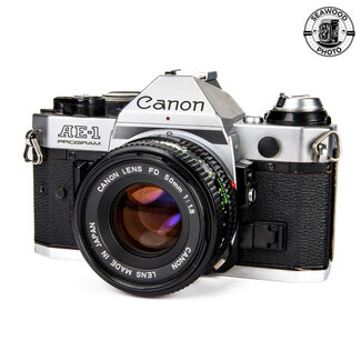 Canon Canon AE-1 Program w/ 50mm F/1.8 GOOD