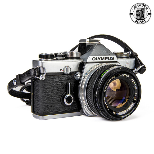 Olympus OM-1n w/ F. Zuiko 50mm F/1.8 GOOD-