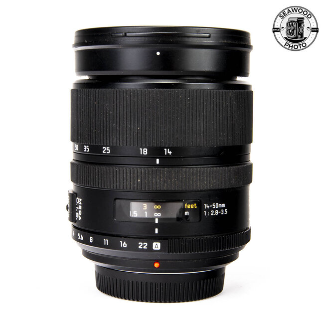 Lumix  Leica D Vario-Elmarit 14-50mm f/2.8-3.5 for Four Thirds GOOD