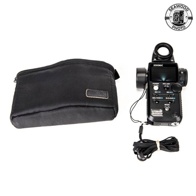 Sekonic L-758DR Digitalmaster Light/Spot Meter with RT-32 Module EXCELLENT