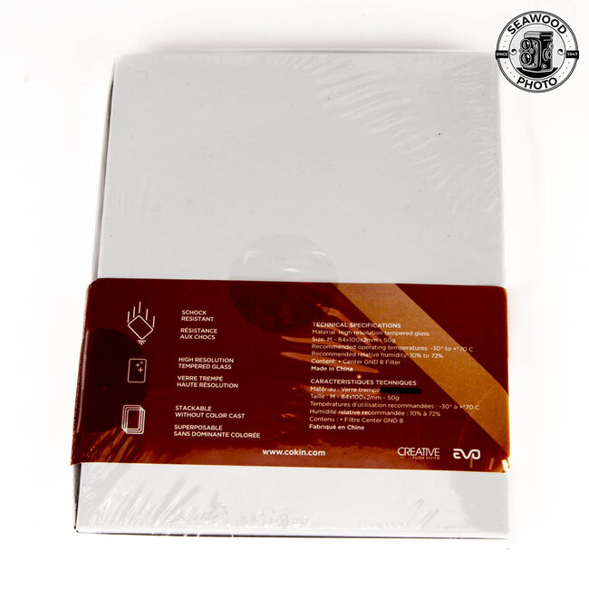 Cokin Nuances Extreme Center Graduated ND8 - 3-stop Regular P Series