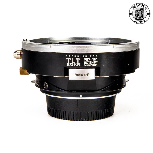 Fotodiox Pro TLT ROKR P67-NIK Pentax 6x7 to Nikon Lens Adapter EXCELLENT