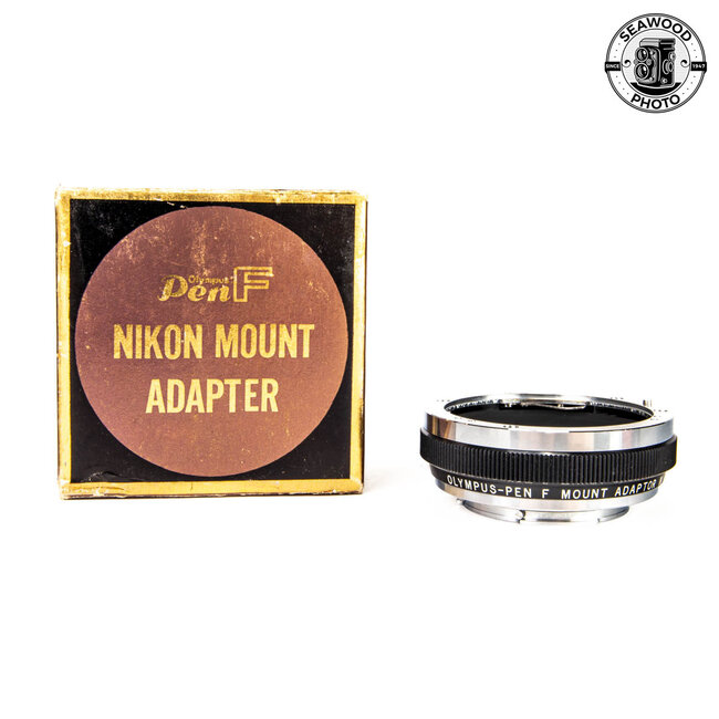 Olympus Pen-F Mount Adapter N for Nikon Lenses EXCELLENT