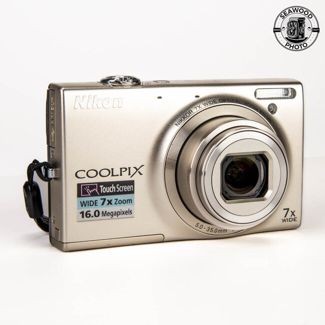 Nikon Coolpix S6100 16MP-GOOD