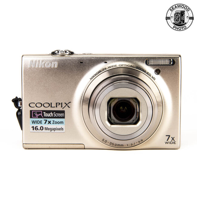 Nikon Coolpix S6100 16MP-GOOD