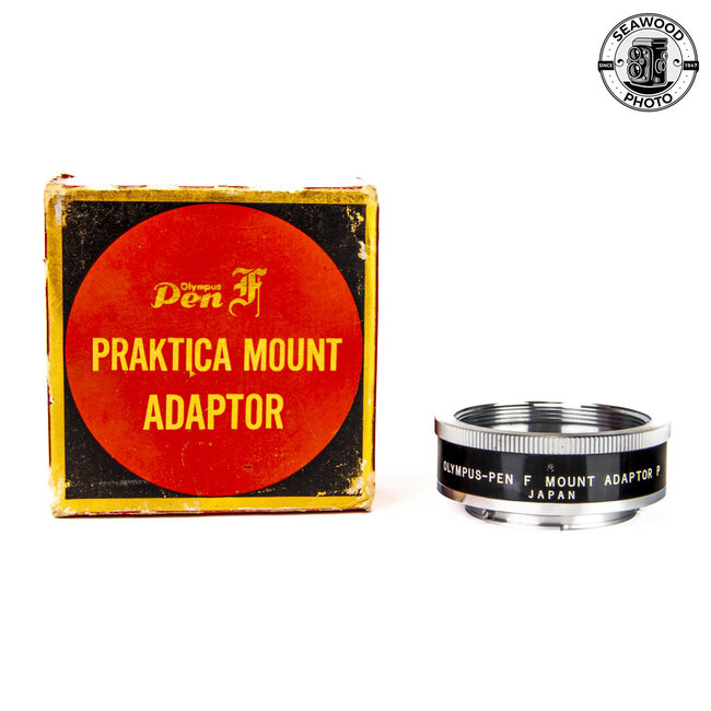 Olympus Pen-F Mount Adapter P for Praktika Lenses EXCELLENT