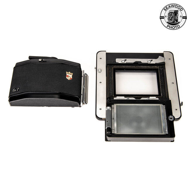 Wista 6x7 120 Roll Film Back w/ Quick Roll Slider Back Adapter