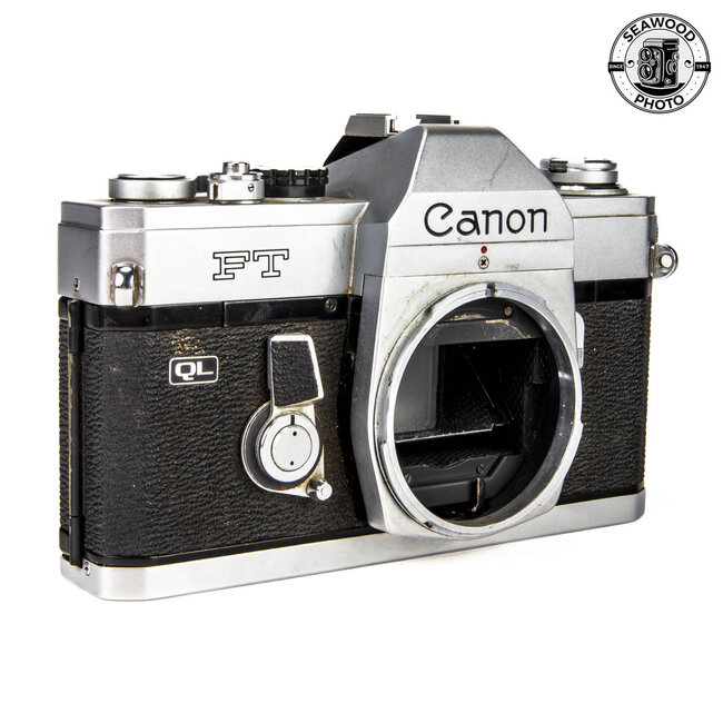 Canon FT QL 35mm SLR Body FOR PARTS