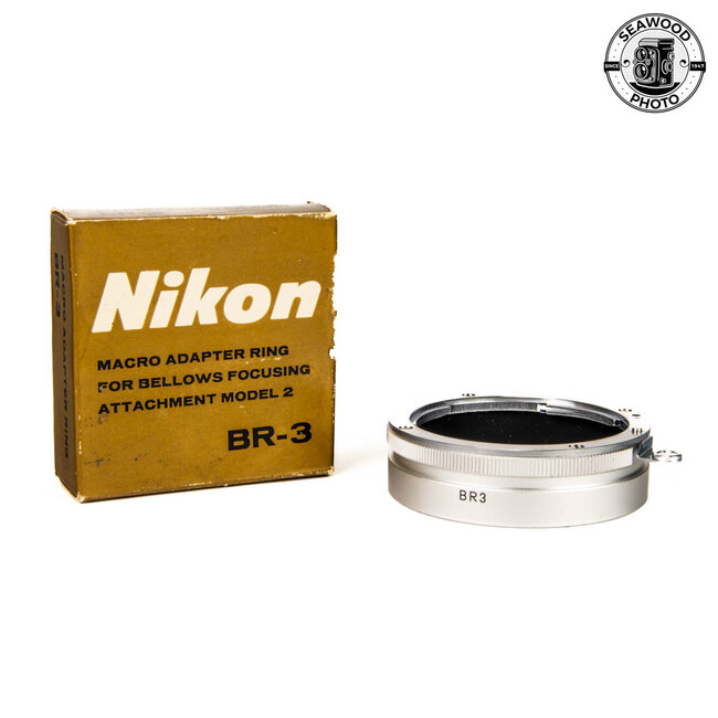 Nikon BR-3 Macro Adapter Ring for Bellows Focusing Attachment Model 2