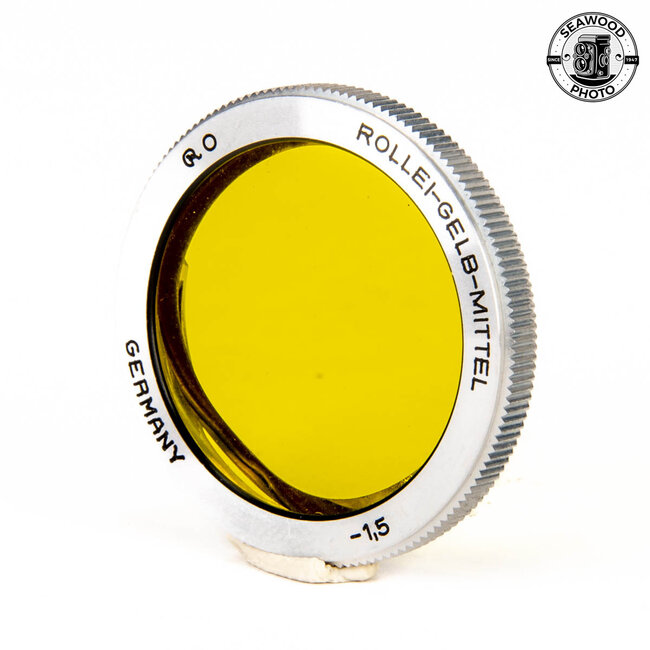 Rollei Bayonet 0 Gelb Mittel Yellow Filter for Rollei 16 Subminiature Camera