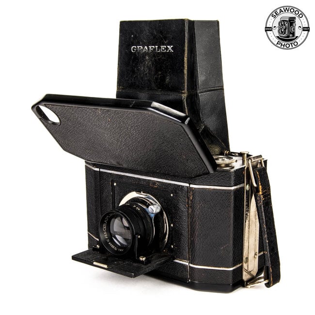 Graflex National II Medium Format Camera. GOOD+